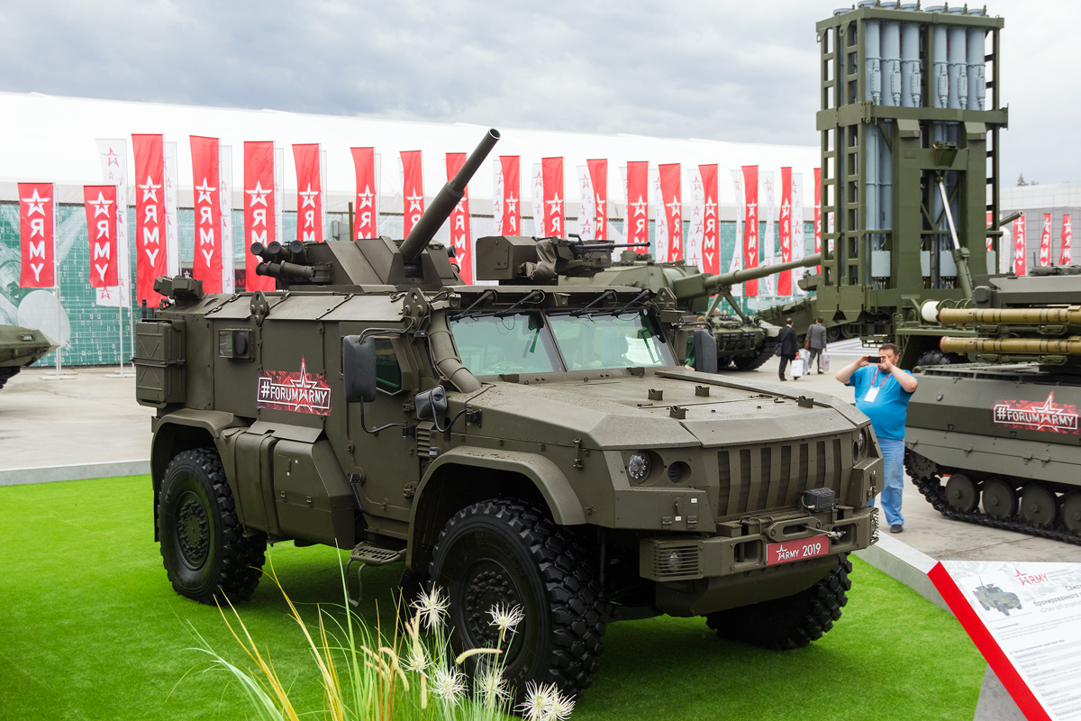 Транспорт силовых ведомств РФ — Военно-технический форум "Армия-2019"