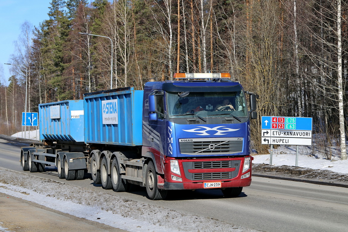 Финляндия, № CJN-239 — Volvo ('2008) FH.540