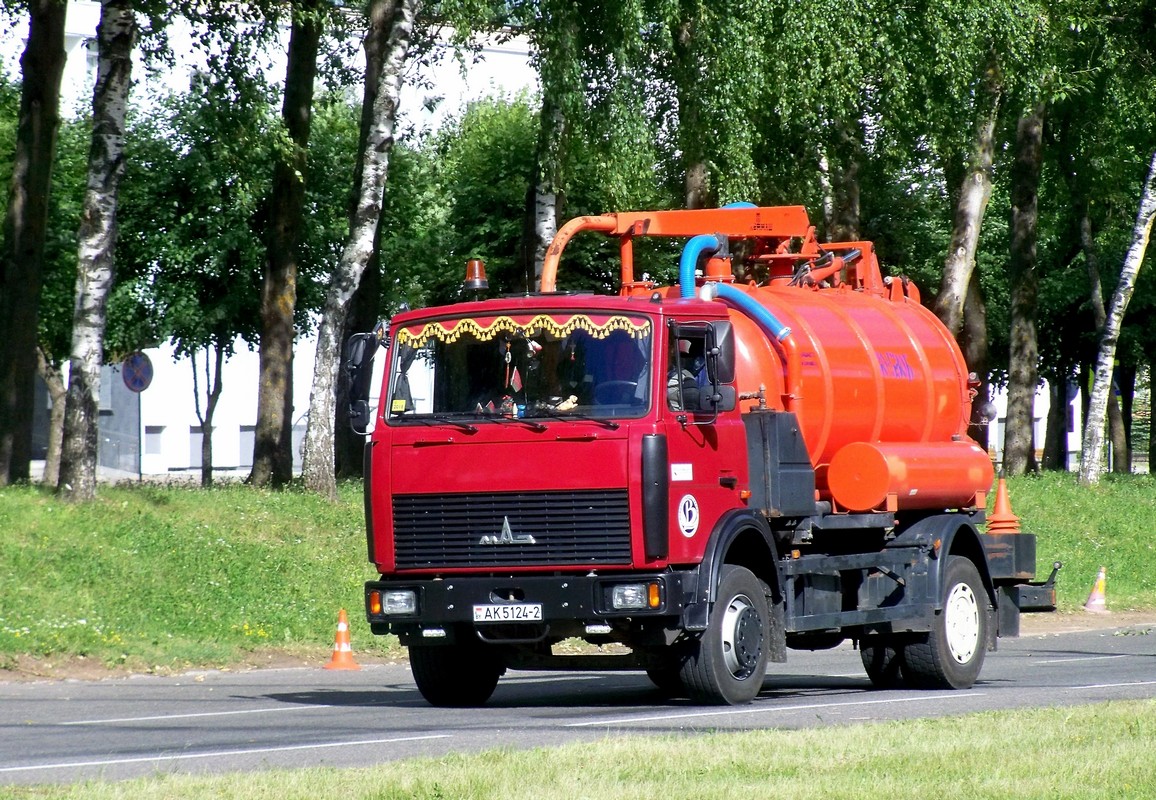 Витебская область, № АК 5124-2 — МАЗ-5337 (общая модель)
