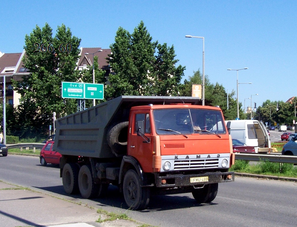 Венгрия, № FMU-499 — КамАЗ-55111 (общая модель)
