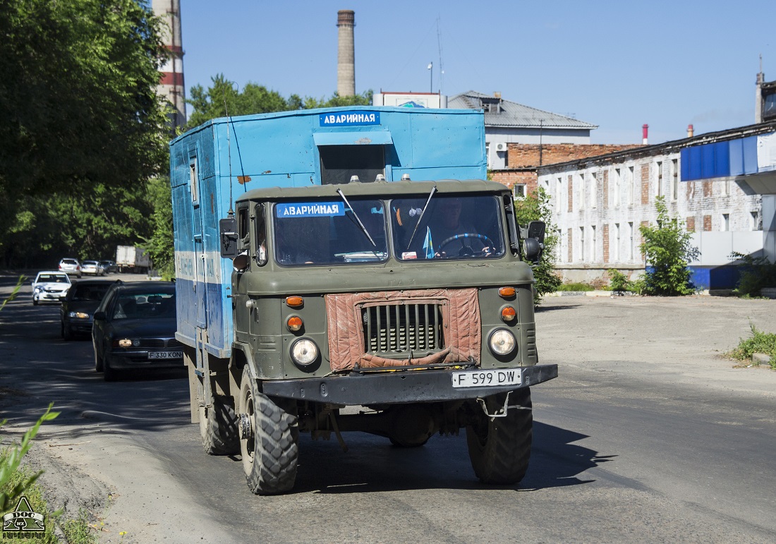 Восточно-Казахстанская область, № F 599 DW — ГАЗ-66-11
