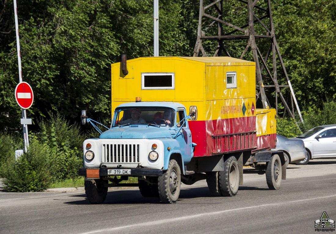 Восточно-Казахстанская область, № F 319 DK — ГАЗ-53-12