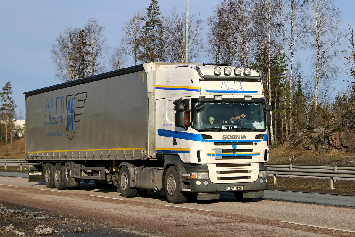Эстония, № 826 BDH — Scania ('2004, общая модель)