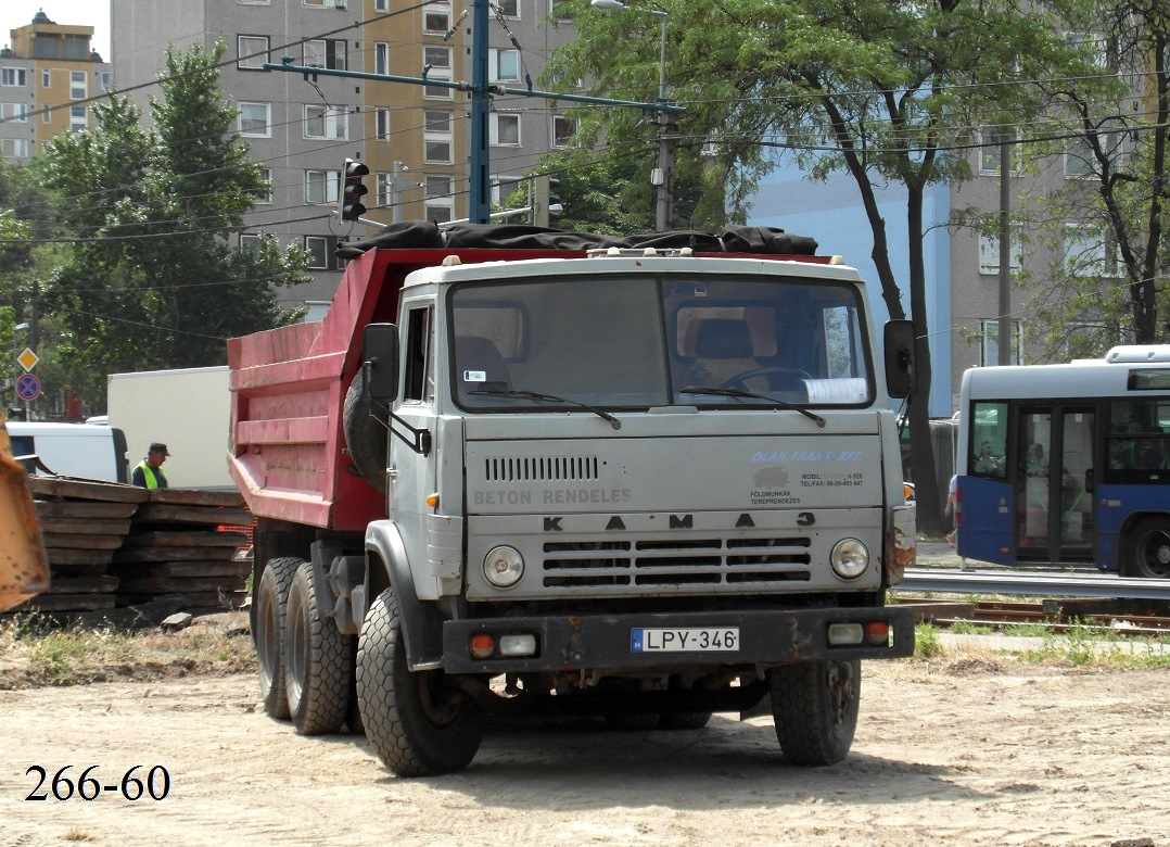 Венгрия, № LPY-346 — КамАЗ-5511