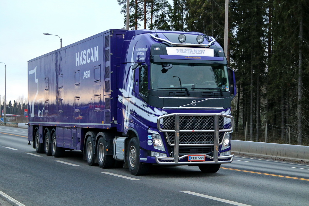 Финляндия, № CKH-588 — Volvo ('2012) FH.540