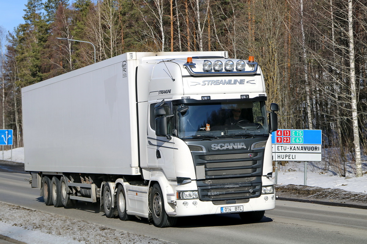 Эстония, № 014 BTL — Scania ('2013) R520