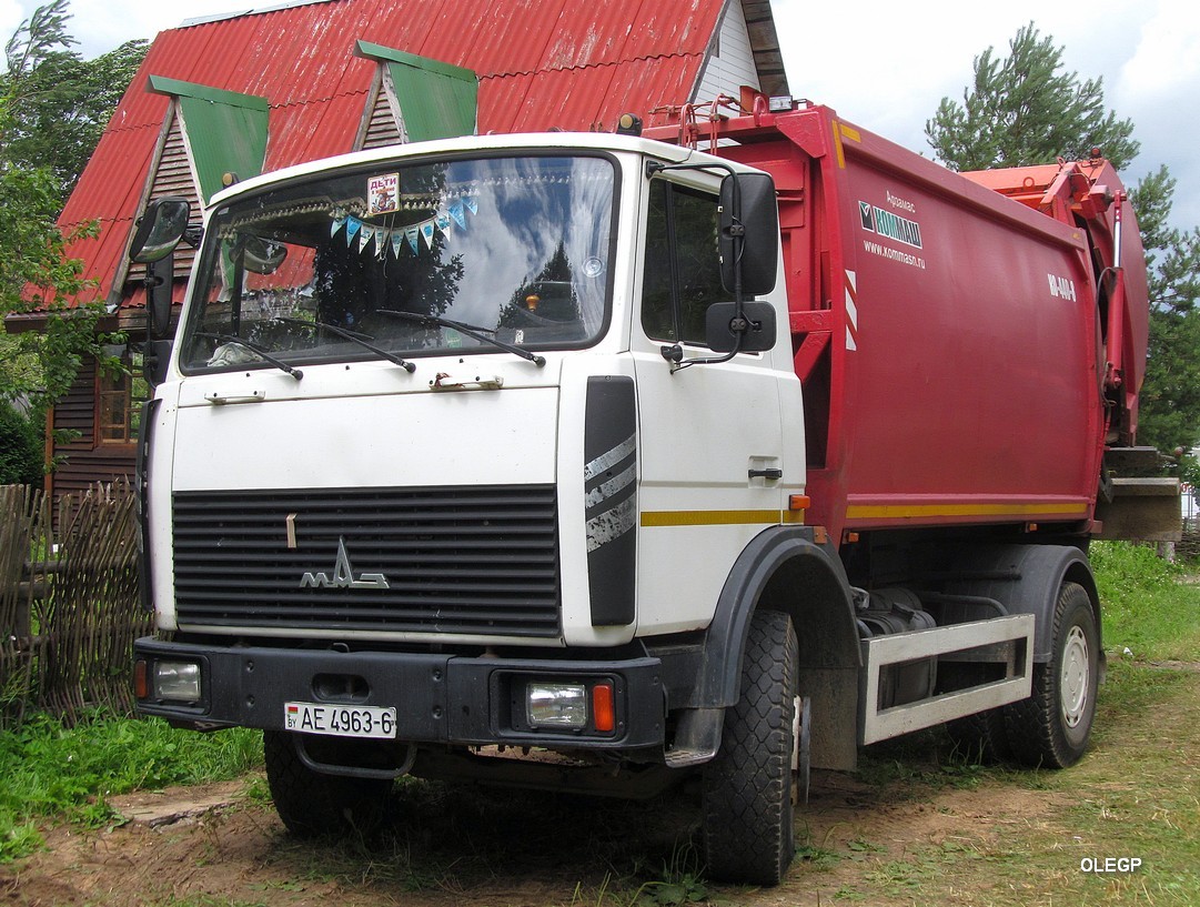 Могилёвская область, № АЕ 4963-6 — МАЗ-5337 (общая модель)