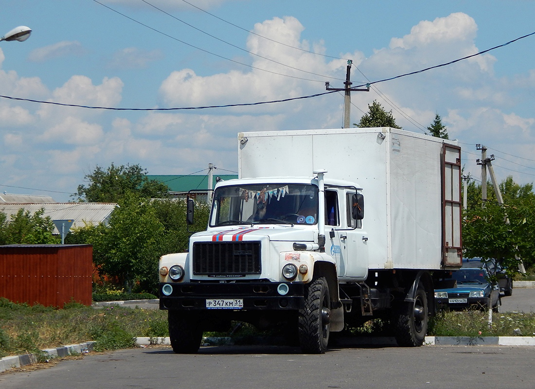 Белгородская область, № Р 347 КМ 31 — ГАЗ-33081 «Садко»
