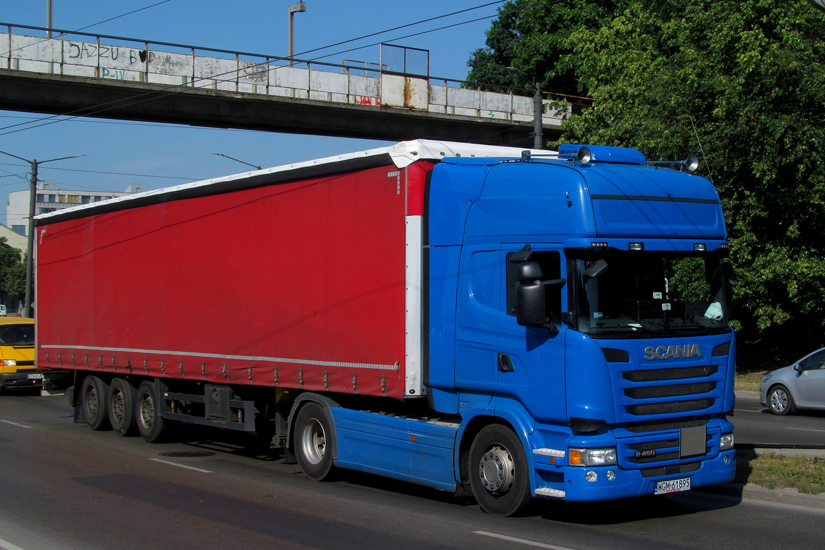 Польша, № WGM 61895 — Scania ('2013) R450