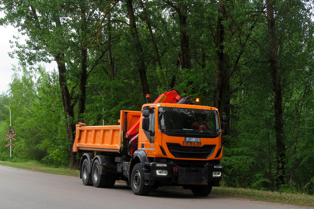 Литва, № JMT 263 — IVECO Trakker ('2013)