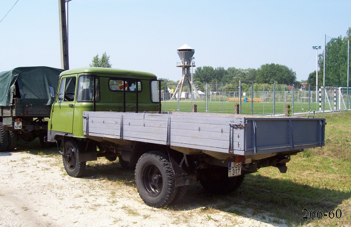 Венгрия, № JGB-317 — Robur LD 3000; Венгрия — I. Nemzetközi Ikarus, Csepel és Veteránjármű Találkozó, Polgár (2008)