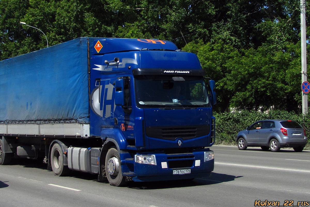 Челябинская область, № Т 761 ОС 174 — Renault Premium ('2006)