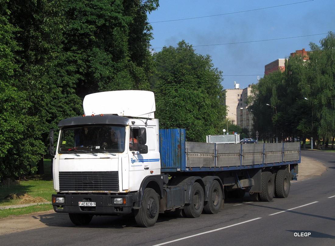 Минск, № АЕ 8236-7 — МАЗ-6422 (общая модель)