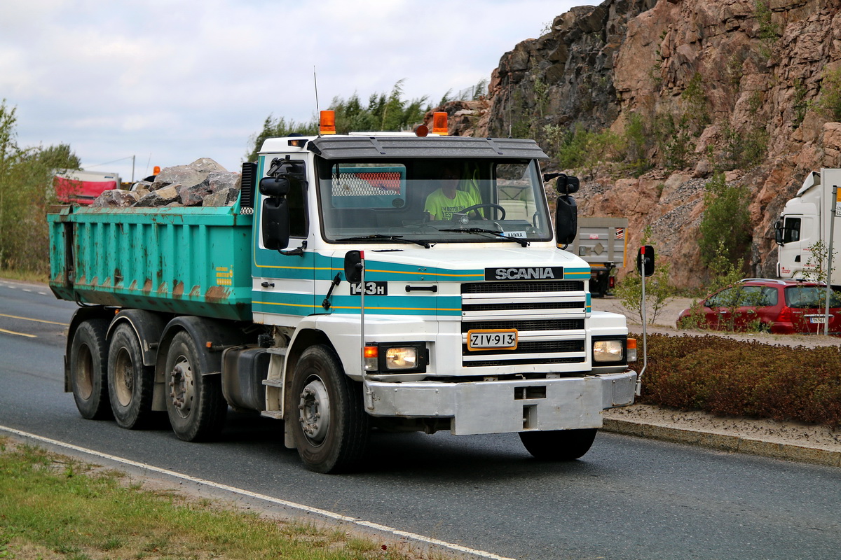 Финляндия, № ZIV-913 — Scania (II) T-Series 143H