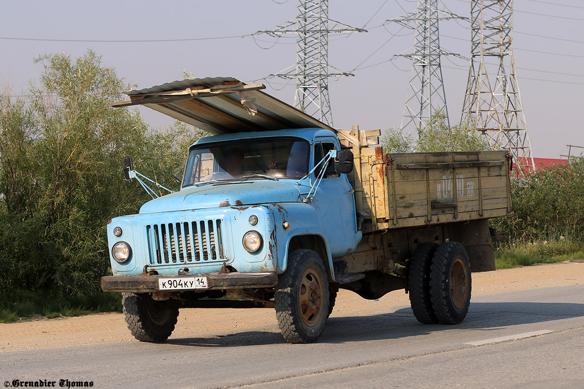 Саха (Якутия), № К 904 КУ 14 — ГАЗ-52-01