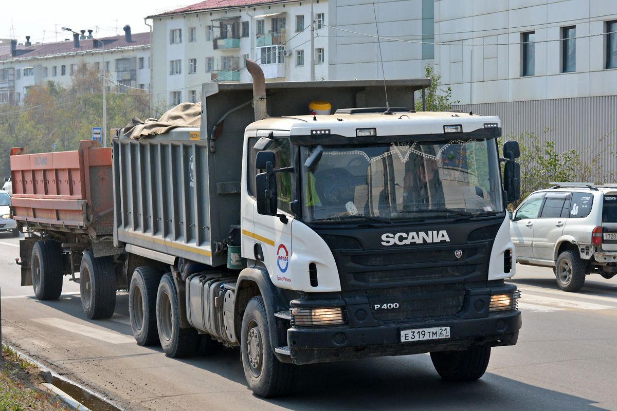 Чувашия, № Е 319 ТМ 21 — Scania ('2011) P400