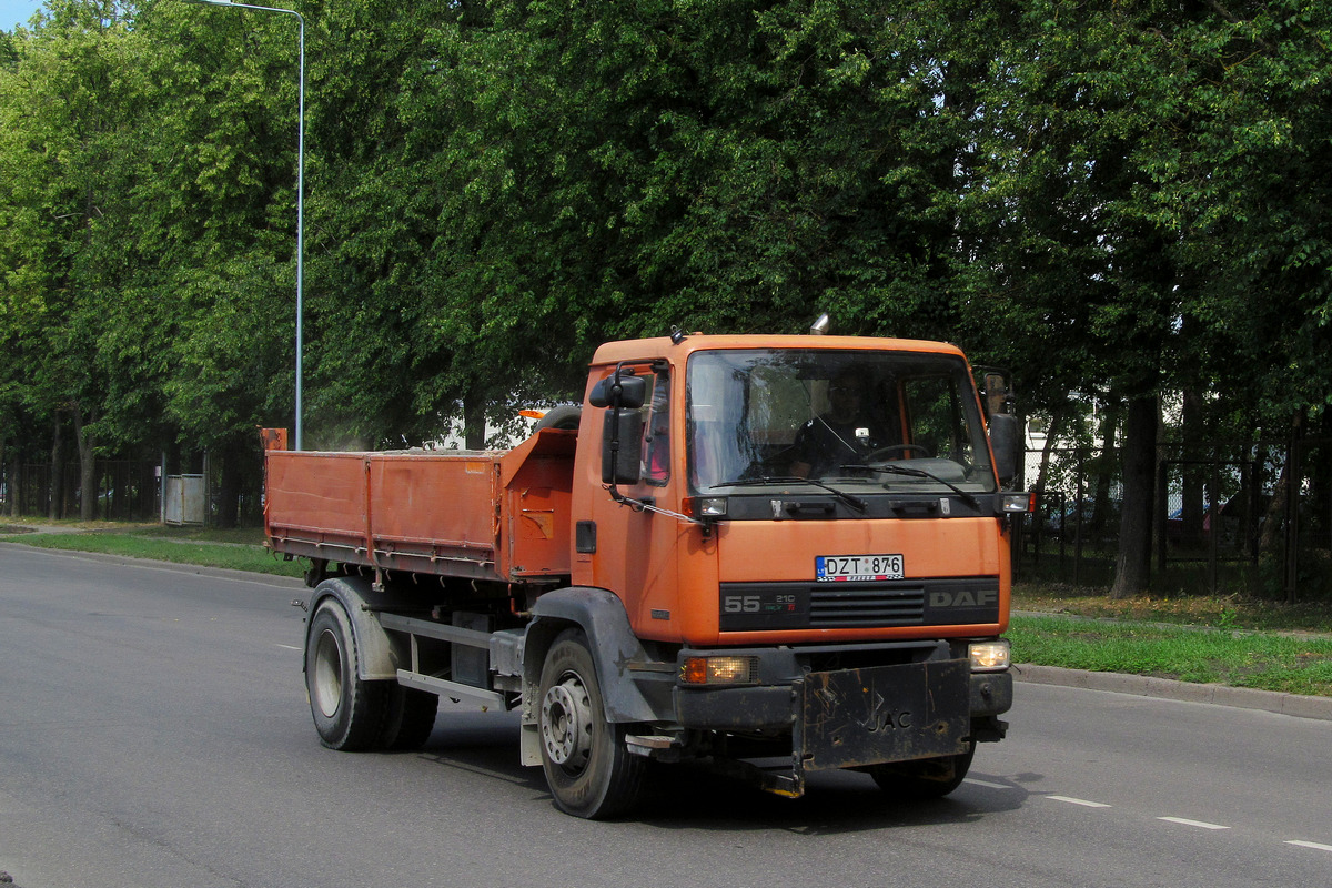 Литва, № DZT 876 — DAF 55 FA