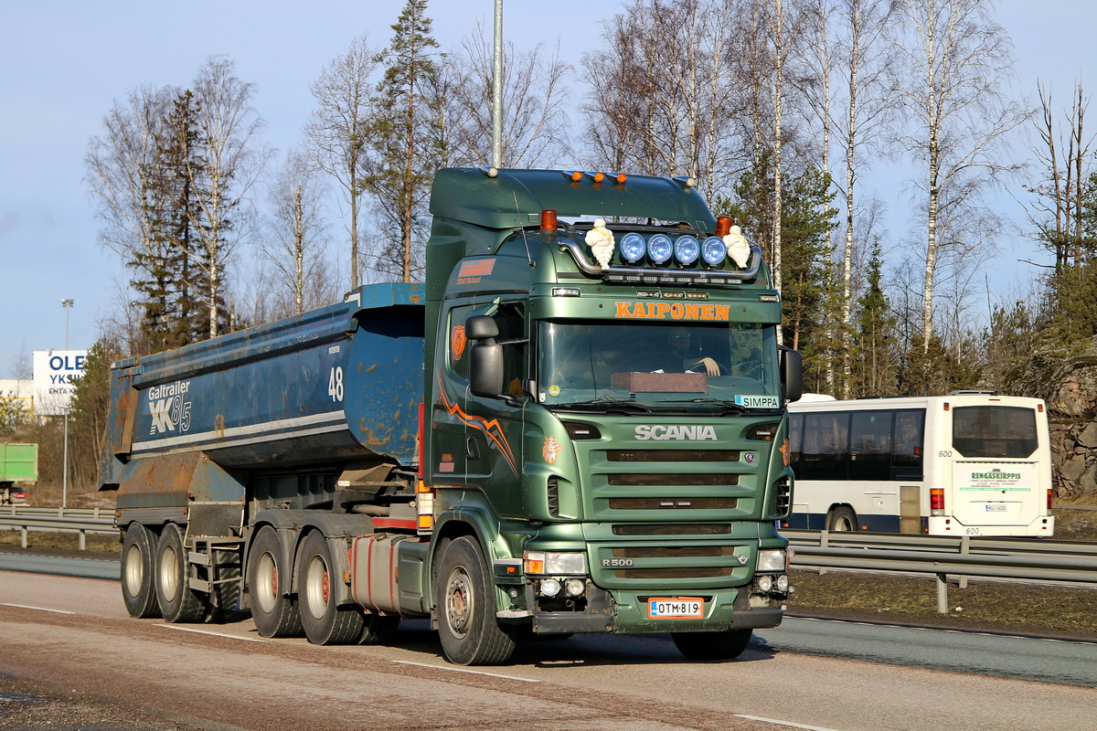 Финляндия, № OTM-819 — Scania ('2004) R500