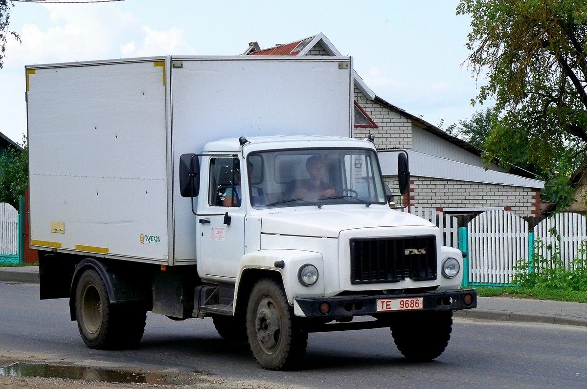 Могилёвская область, № ТЕ 9686 — ГАЗ-3307