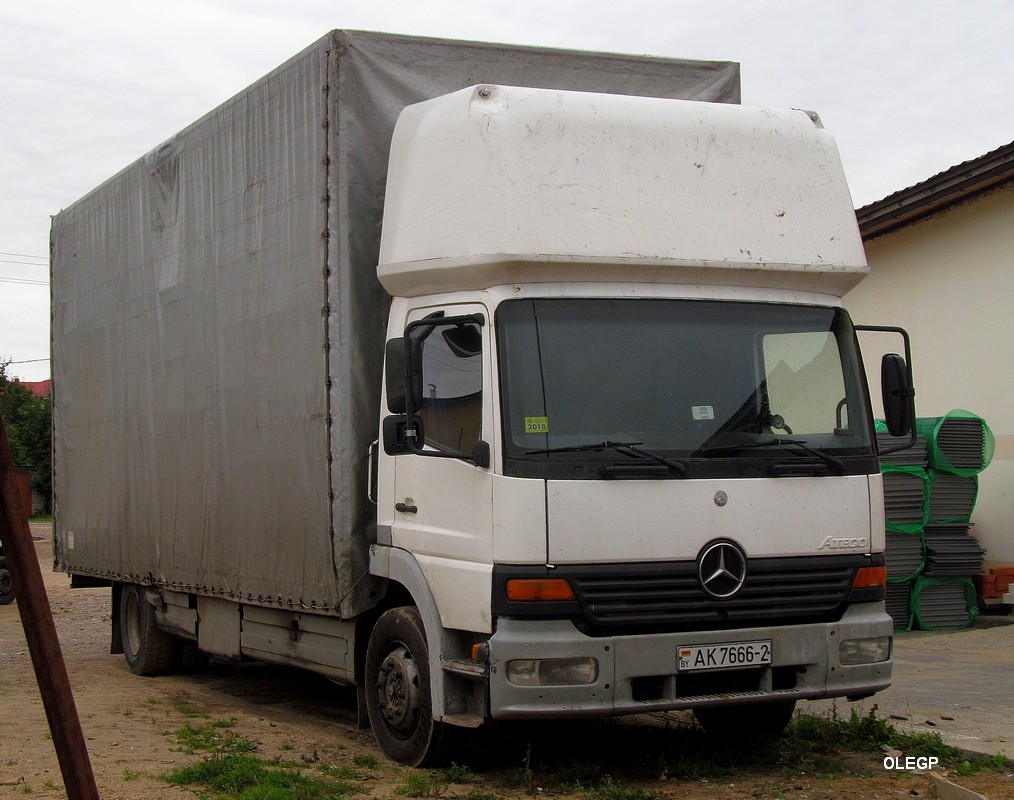 Витебская область, № АК 7666-2 — Mercedes-Benz Atego (общ.м)