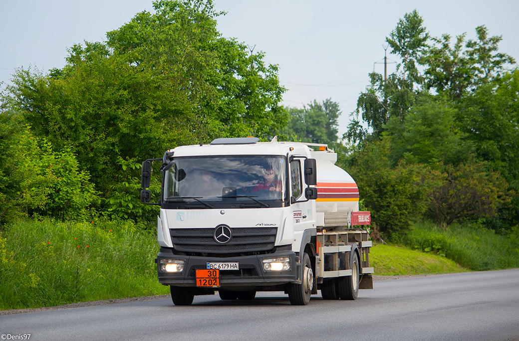 Львовская область, № ВС 6179 НА — Mercedes-Benz Atego (общ.м)