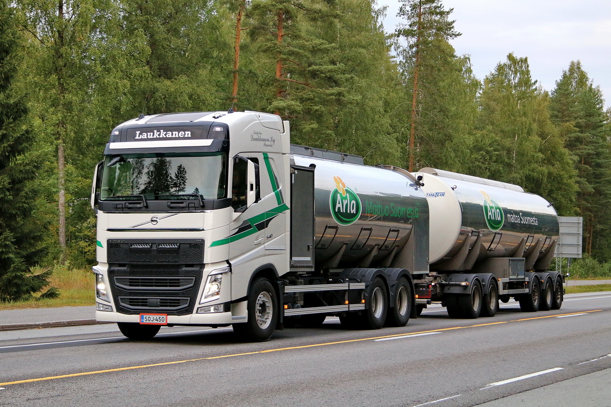 Финляндия, № SOJ-450 — Volvo ('2012) FH.540