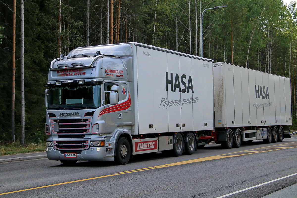 Финляндия, № JKL-889 — Scania ('2009) R560