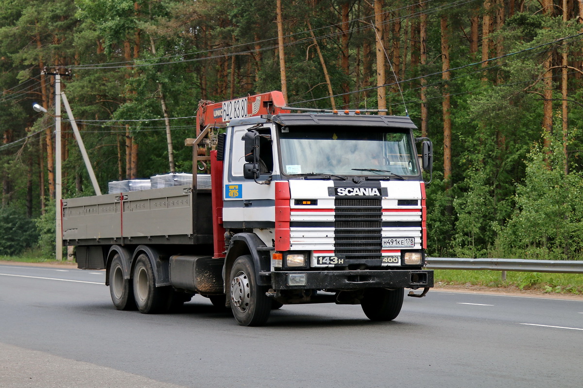 Санкт-Петербург, № Н 491 КЕ 178 — Scania (II) R143H
