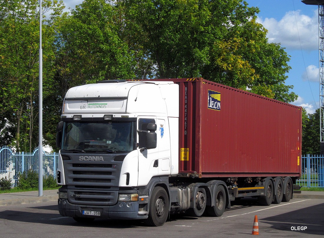 Литва, № JAT 359 — Scania ('2004) R420