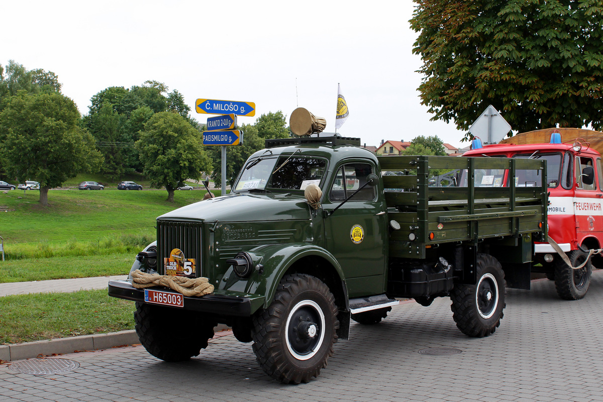 Литва, № H65003 — ГАЗ-63; Литва — Old Truck Show 2019