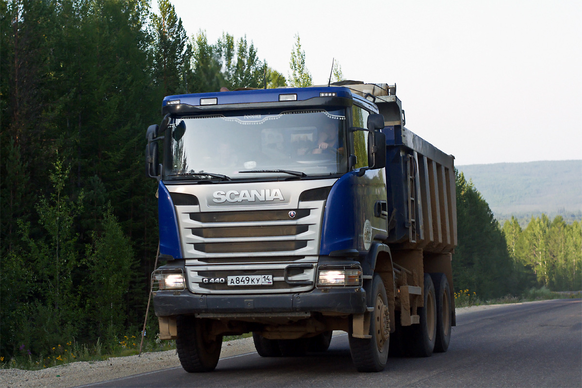 Саха (Якутия), № А 849 КУ 14 — Scania ('2013) G440