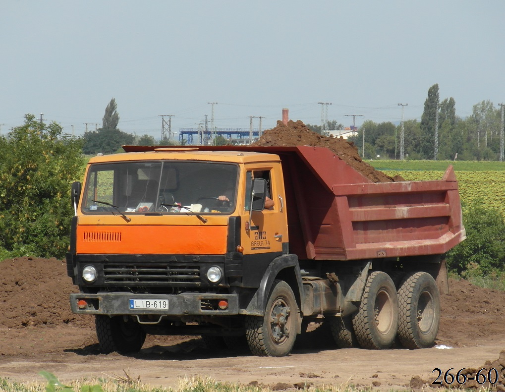 Венгрия, № LIB-619 — КамАЗ-55111 (общая модель)