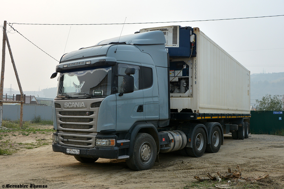 Саха (Якутия), № Р 957 МВ 14 — Scania ('2013) G480