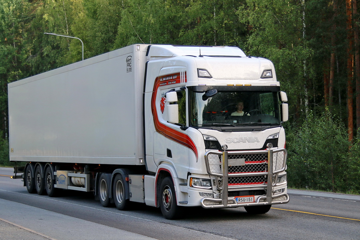 Финляндия, № RSU-151 — Scania ('2016, общая модель)