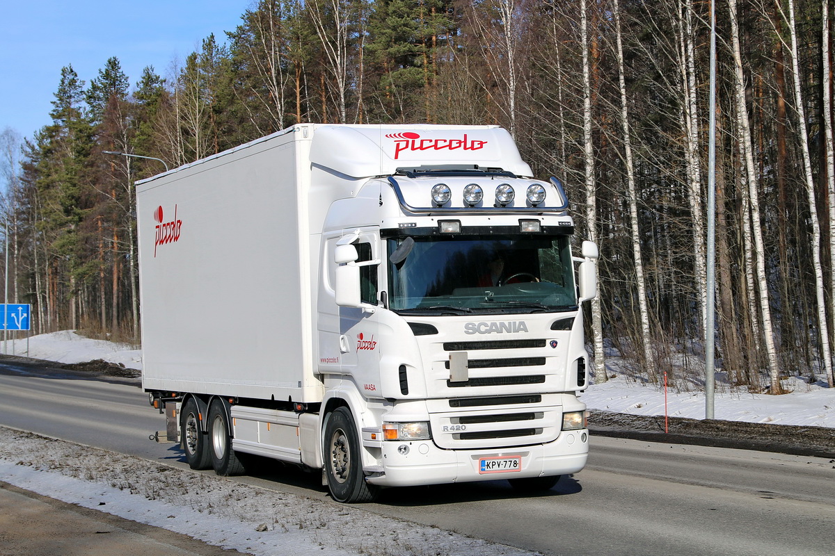 Финляндия, № KPV-778 — Scania ('2004) R420