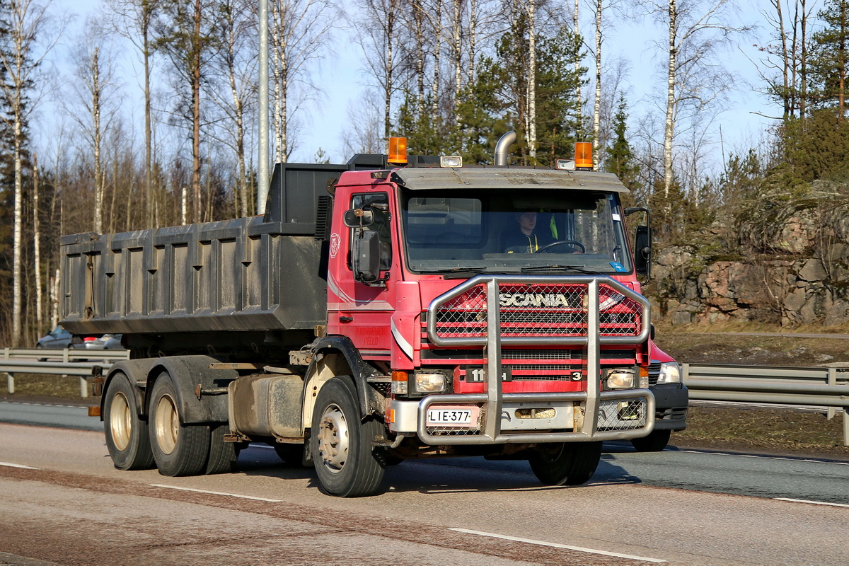 Финляндия, № LIE-377 — Scania (II) P113H