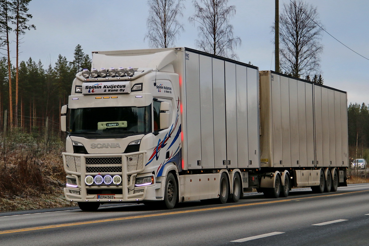Финляндия, № EPM-362 — Scania ('2016) R500