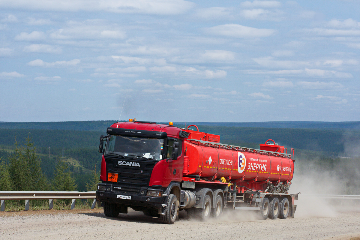 Саха (Якутия), № Е 215 МВ 14 — Scania ('2013) G480