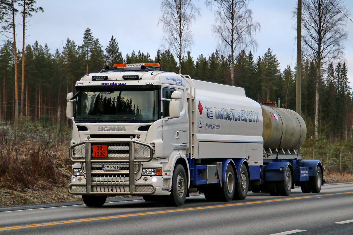 Финляндия, № TVI-761 — Scania ('2004) R420