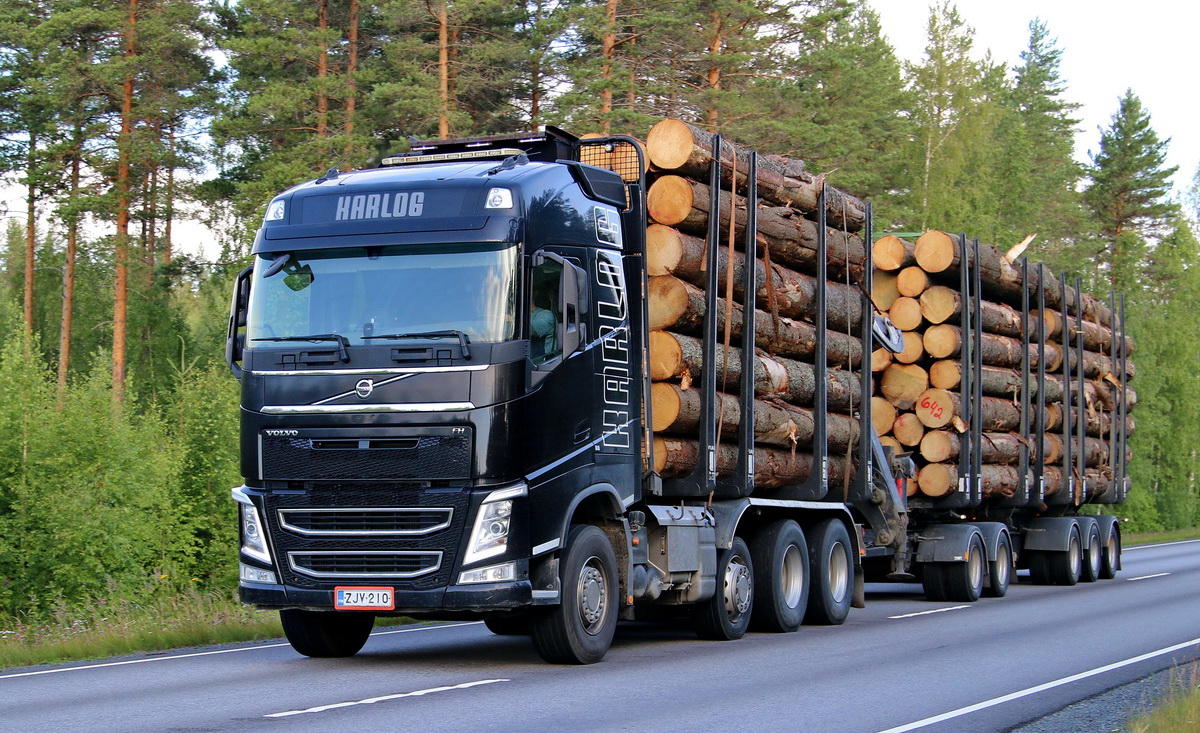 Финляндия, № ZJV-210 — Volvo ('2012) FH-Series