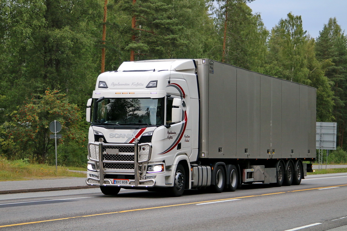 Финляндия, № BVC-808 — Scania ('2016) R500