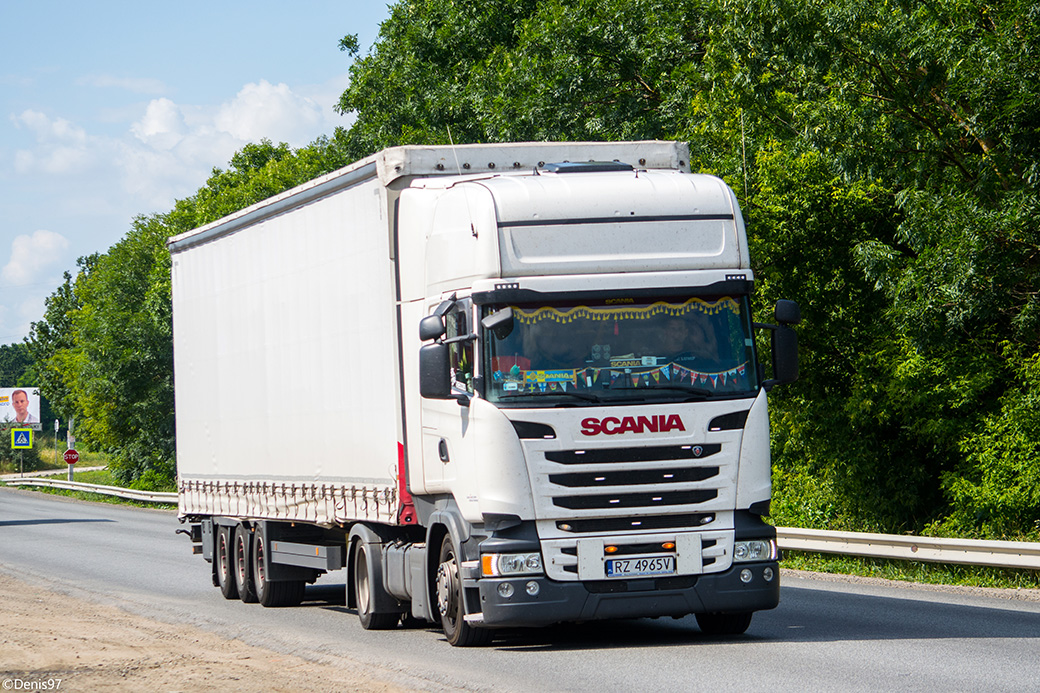 Польша, № RZ 4965V — Scania ('2013) R410