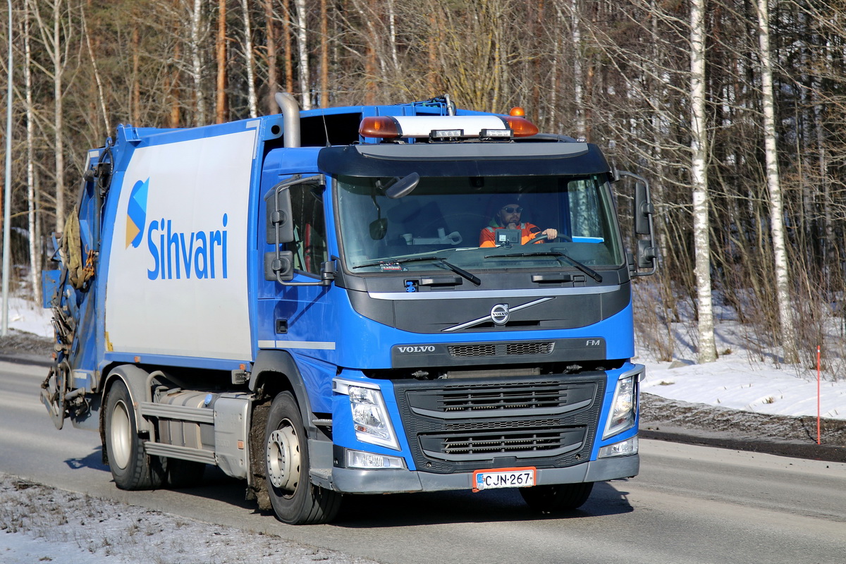 Финляндия, № CJN-267 — Volvo ('2013) FM-Series