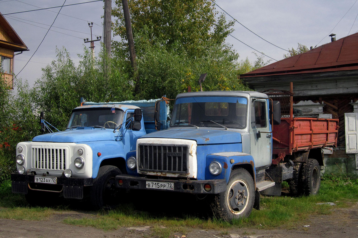 Тюменская область, № В 715 РР 72 — ГАЗ-3307
