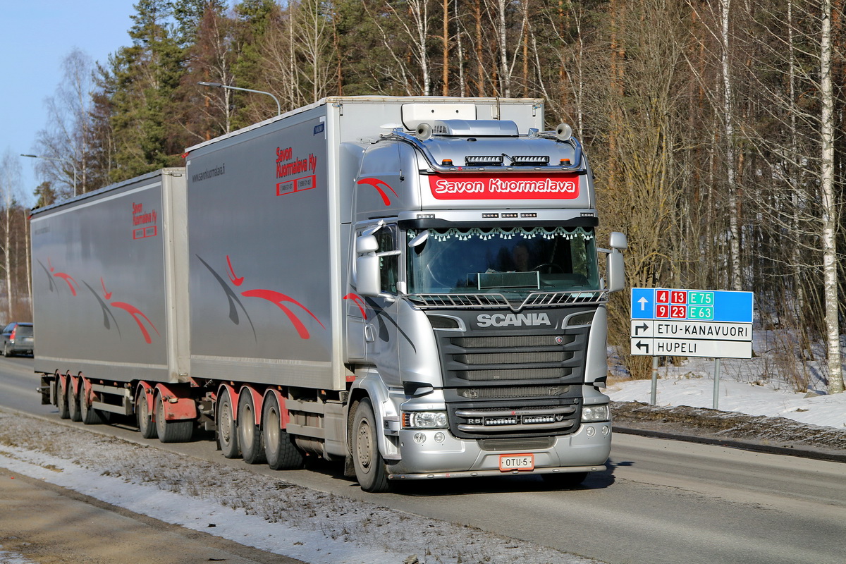 Финляндия, № OTU-5 — Scania ('2013) R580