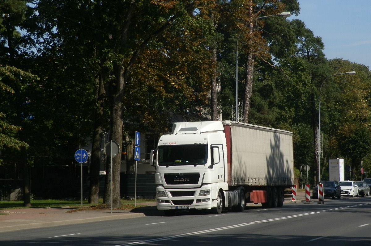Литва, № LCE 527 — MAN TGX ('2007) 18.440