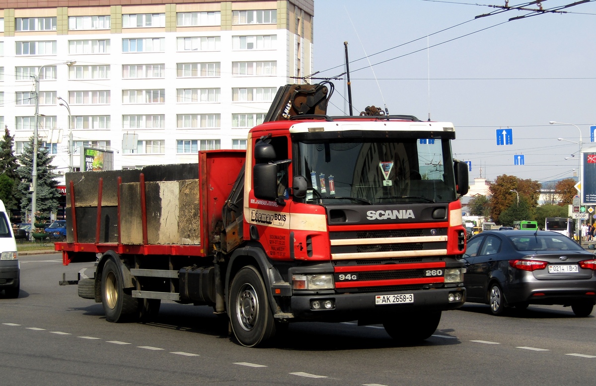 Гомельская область, № АК 2658-3 — Scania ('1996) P94G