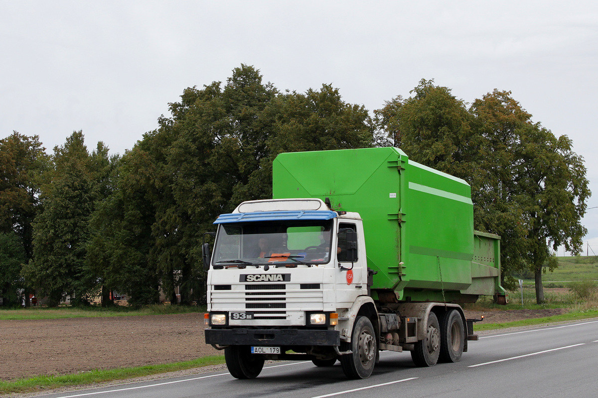 Литва, № AOL 179 — Scania (II) P93M