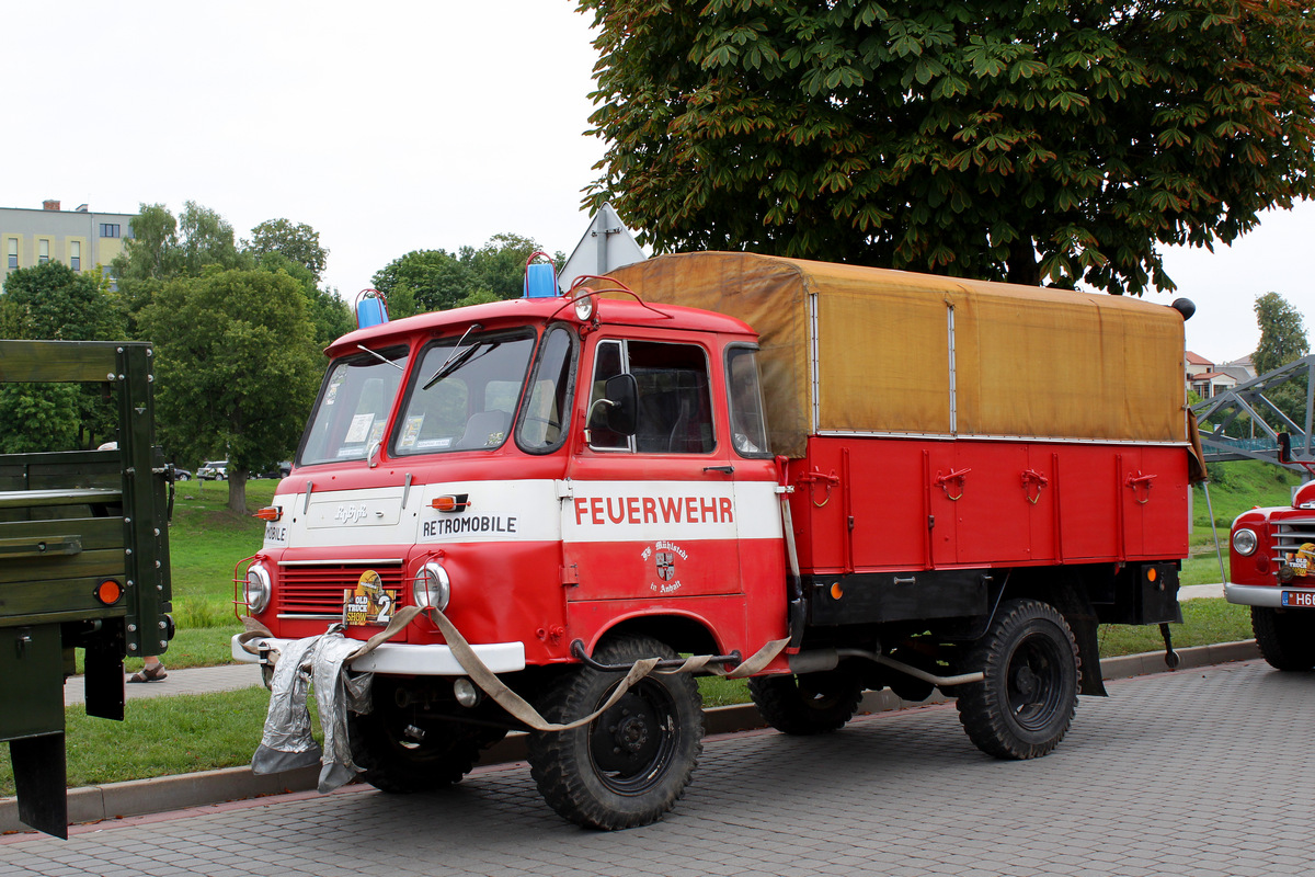 Литва, № H00208 — Robur LD 2002A; Литва — Old Truck Show 2019