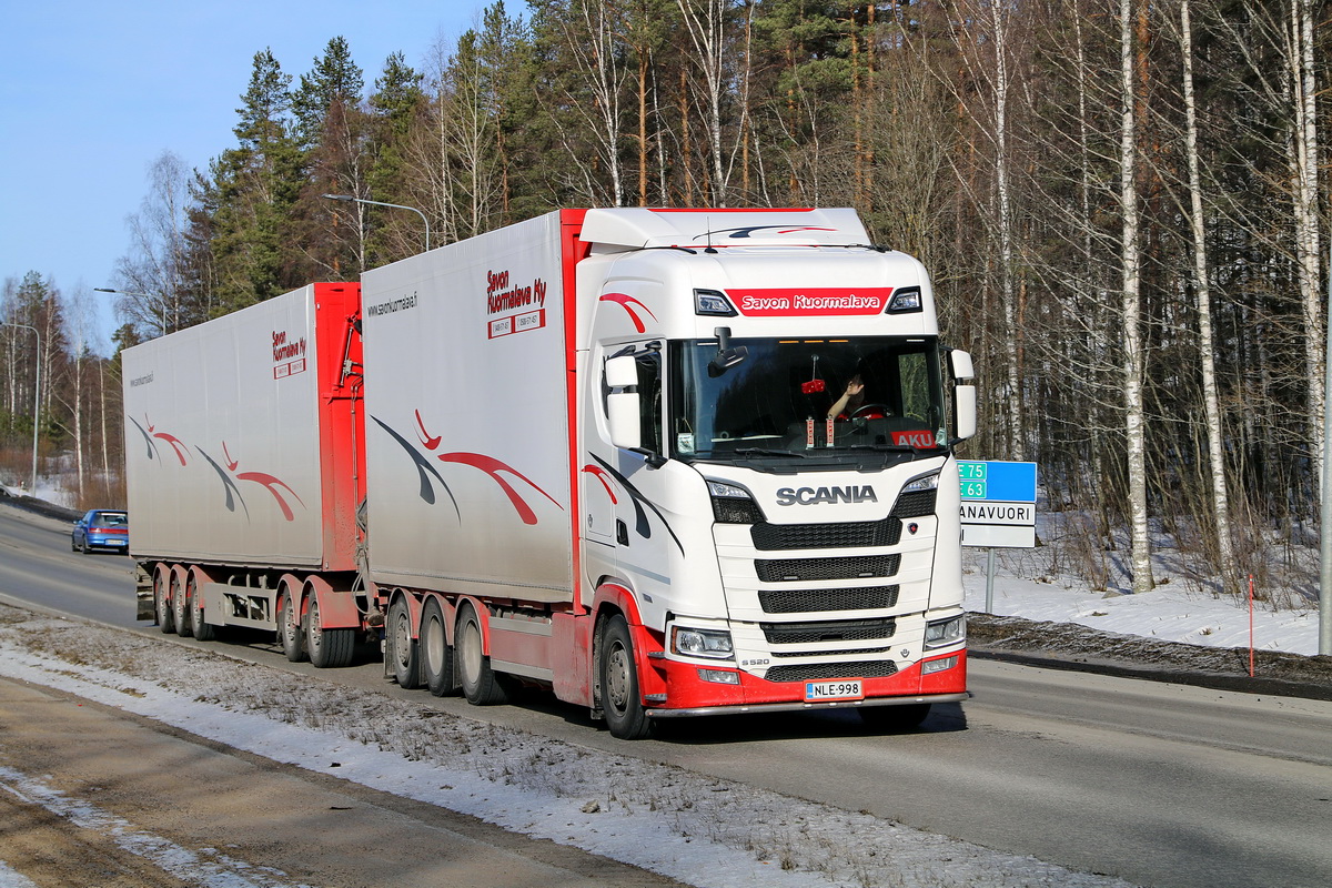 Финляндия, № NLE-998 — Scania ('2016) S520
